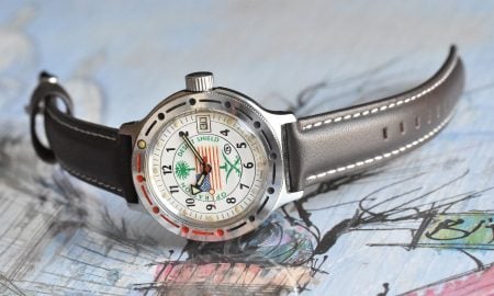 Vostok Desert Shield Amphibian with manual movement