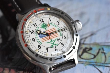 Vostok Desert Shield Amphibian with manual movement