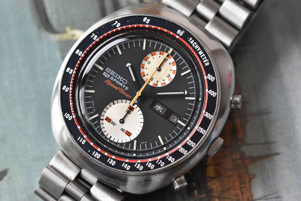 Seiko vintage chronograph automatic sale