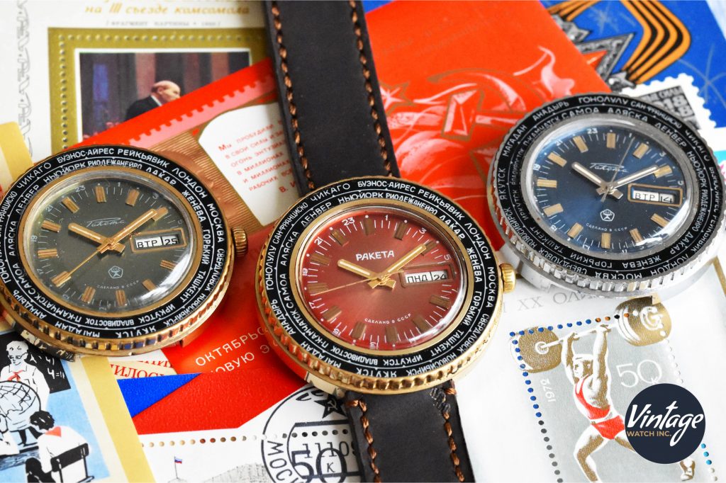 Raketa World Time