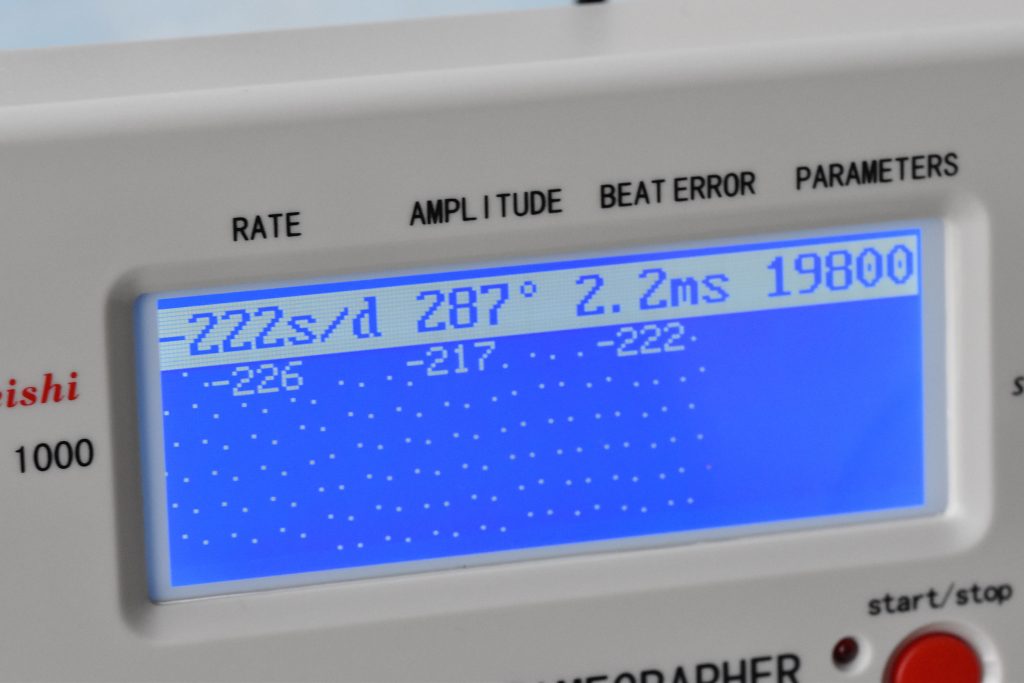 Vostok timegrapher data