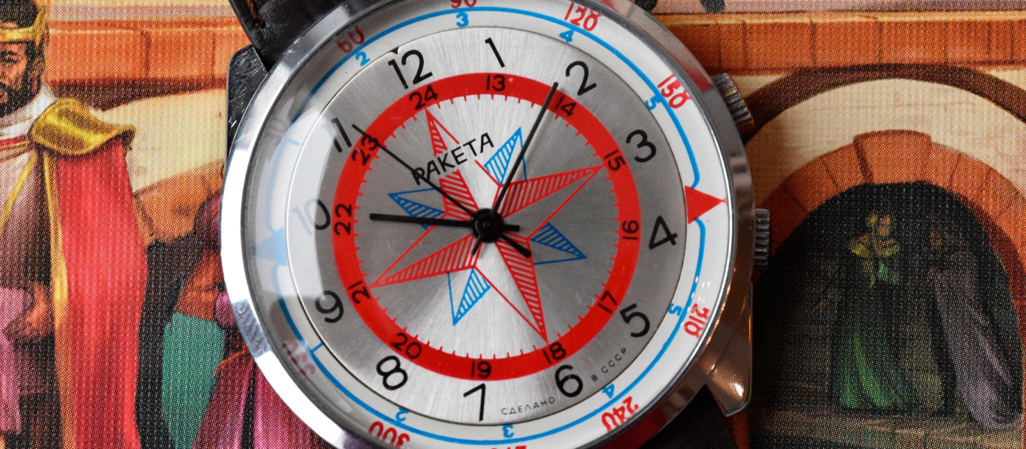 昭和レトロな風力計 Raketa 