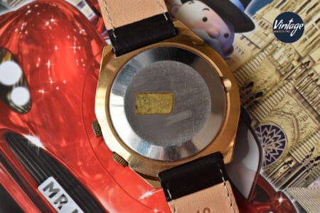 Raketa 24 Hours World Time Gold-plated