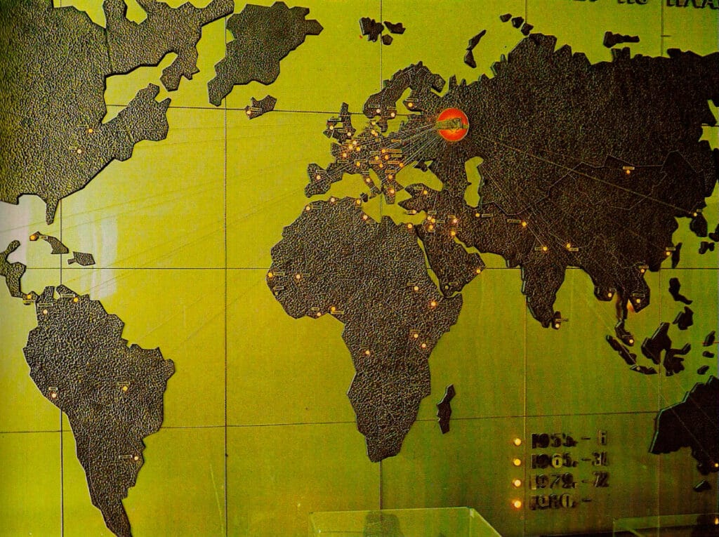 Slava watches were quite popular abroad