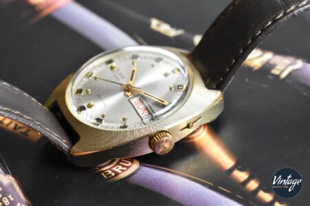 Slava 2427 Silver Dial Gold-Plated Ref. 083304