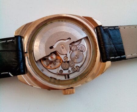 Slava 2427 Silver Dial Gold-Plated Ref. 083304