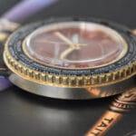 Raketa World Time "Goroda" Bordeaux Dial Gold-Plated 14