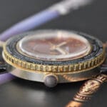 Raketa World Time "Goroda" Bordeaux Dial Gold-Plated 15