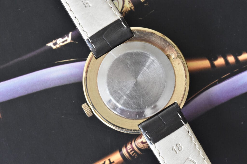 Raketa World Time "Goroda" Bordeaux Dial Gold-Plated 7